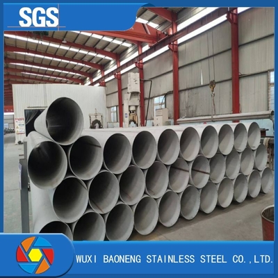 Welded Seamless 3 Inch 201 403 Stainless Steel Pipe 3 16" Fluid Pipe